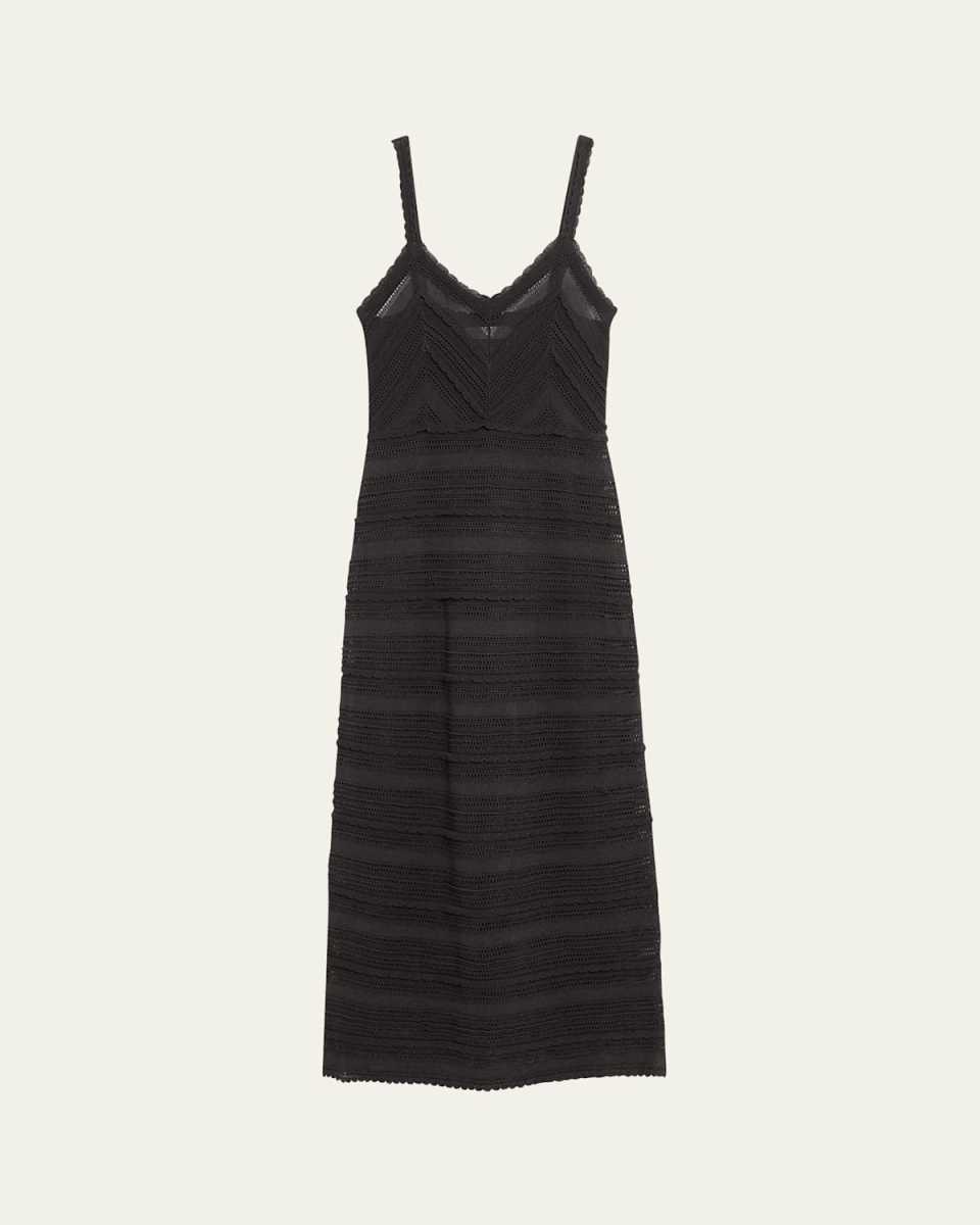 Lucky Sleeveless Lace Knit Dress